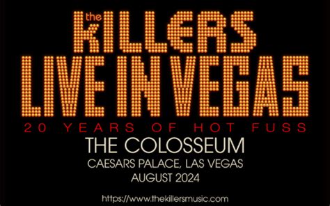 caesars las vegas shows|The Killers Las Vegas Tickets, The Colosseum at Caesars .